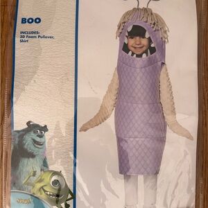 Monster Inc Boo Costume - Lavender and Cream